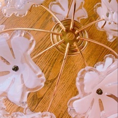 レトロ お花のシャンデリア ブーケシーリング GEM-6894 キシマ 照明の画像