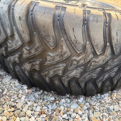 33X12.50R20LT FUELオフロード用 20インチ ホイールセットの画像