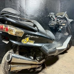 ★支払い総額5.2万円★買取強化中！査定無料♪ヤマハ マジェスティC250 SG03J 社外マフラー！サイスタ付き！社外テールランプ！の画像