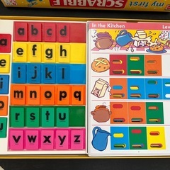 スクラブル my first scrabble  の画像
