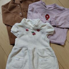 子供服 秋〜冬 サイズ90の画像