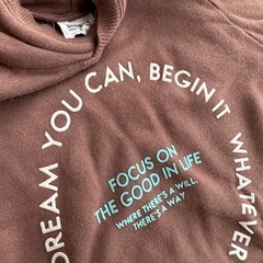 BREEZE フード付きトレーナー 110cmの画像