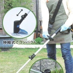 グラストリマー　草刈機　草刈り機　刈払機　軽量　コンパクト　キワ刈り　約210mm 伸縮式　ACグラストリマー　 GTN-250 宮崎　簡易始動動画あり　　　　　　の画像