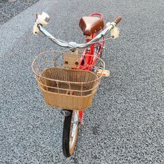 子供用自転車　16インチ　ブリジストン　ハッチ　補助輪ありの画像