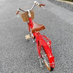 子供用自転車　16インチ　ブリジストン　ハッチ　補助輪ありの画像