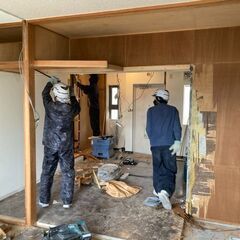 LINEで簡単応募❗️建設現場での軽作業員を募集します。経験者は時給UPの画像