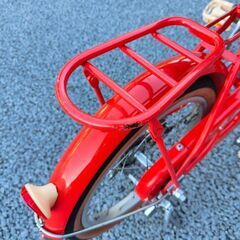 子供用自転車　16インチ　ブリジストン　ハッチ　補助輪ありの画像