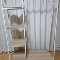 【美品✨】2WAYハンガーラック@アイリスオーヤマの画像