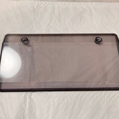 ナンバーカバー ナンバースモーク 当時物 本物の画像