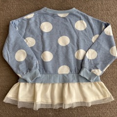 西松屋 ドット柄 トップス 120cmの画像