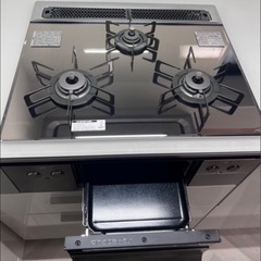 ❤️新品・最新型❤️上下炎🔥キャセロールグリル付・ノーリツ製・ビルトインガスコンロ(都市ガス用)の画像