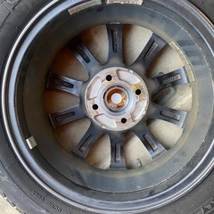 アルミ付スタッドレス4本 155/65/R14の画像