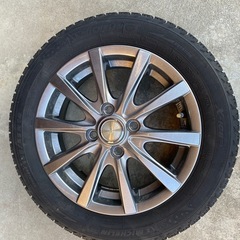 アルミ付スタッドレス4本 155/65/R14の画像