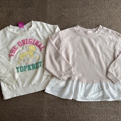 トレーナー 110-130cm 6点セットの画像