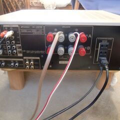 サンスイ　アンプAU-α607XR　トリオ　スピーカーLS-100  ケンウッドCDデッキDP-7020の画像