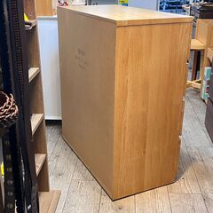 ニトリ 4段チェスト ローチェスト クエス80-4 定価29,990円 横幅80cm奥行41.5cm 高さ91.6cm★買取帝国 志木店の画像