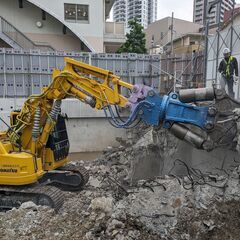 解体工事　重機オペレーター募集　50万円以上可能の画像