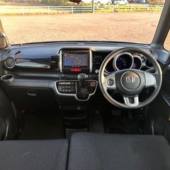 ★富山発　検R8/3迄　N-BOX ★カスタム G・Lパッケ-ジ♪【ナビ/TV/ETC/左パワスラ/スマ-トキ-/バックカメラ】の画像