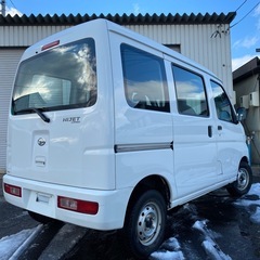 ㊗️御成約☆コミコミ車検2年付☆ダイハツ ハイゼットカーゴ スペシャル☆冬タイヤ☆4WD☆ナビ☆TV☆リアヒーター☆黒ナンバー可☆フードデリ配送☆格安軽自動車☆札幌市白石区東米里☆廃車高額買取保証☆Aphananthe(アファナンテ)の画像