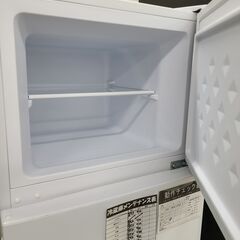 J1831【リユースのサカイ柏店】maxzen　マクスゼン　2ドア冷蔵庫　JR118ML01WH　右開き　2021年製　クリーニング済みの画像