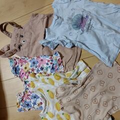 子供服 春〜夏 サイズ80の画像