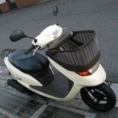 ホンダ 　AF62 チェスタ　・４サイクル 、 イエロー系、カウル割れ有り、中古、埼玉～引き取り限定です（落札者様手配の陸送可）の画像