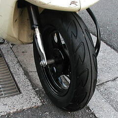 ホンダ 　AF62 チェスタ　・４サイクル 、 イエロー系、カウル割れ有り、中古、埼玉～引き取り限定です（落札者様手配の陸送可）の画像