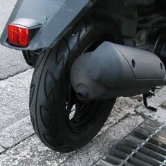 ホンダ 　AF62 チェスタ　・４サイクル 、 イエロー系、カウル割れ有り、中古、埼玉～引き取り限定です（落札者様手配の陸送可）の画像