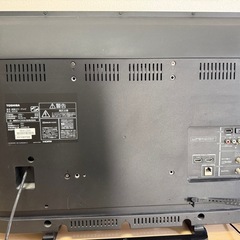 【ジャンク品】東芝REGZA32型テレビの画像