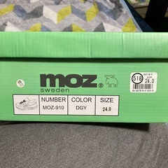【未使用品】厚底ローカットスニーカー moz MOZ-910　の画像