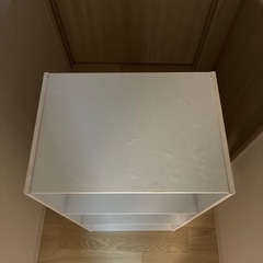 カラーボックス　白の画像