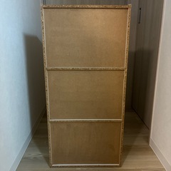 カラーボックス　白の画像