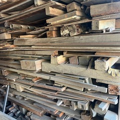 廃材、薪用の画像