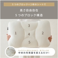 NERUS  自分でつくるオーダーメイド枕　美品の画像