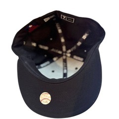 New Era NY 59FIFTYヤンキース キャップ ブラック 7 1/2の画像