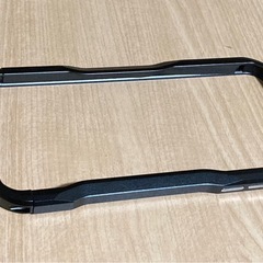 iPhoneX アルミニウム製カバー　ブラック 新品未使用品の画像