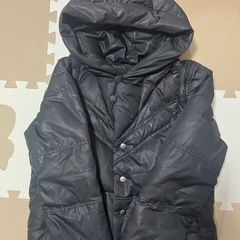 ジーナシス　ダウンジャケット(黒)の画像