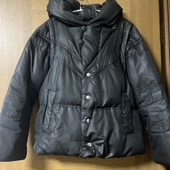 ジーナシス　ダウンジャケット(黒)の画像