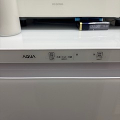 AQUA 2024年製 冷蔵庫 冷凍庫AQF-GS13N ホワイト 美品の画像