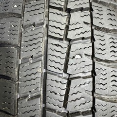 スタッドレスタイヤ155/65R14アルミホイール付4本セットの画像