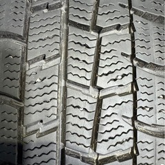 スタッドレスタイヤ155/65R14アルミホイール付4本セットの画像