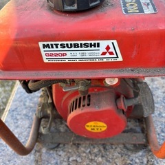 工進（KOSHIN）製の三菱エンジン「G220P」エンジンポンプの画像