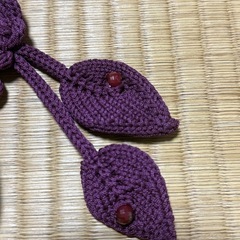 新品未使用ニットバッグ編みバッグの画像