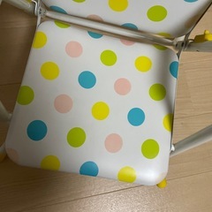 ベビーチェア　机付き　取り外し可能の画像