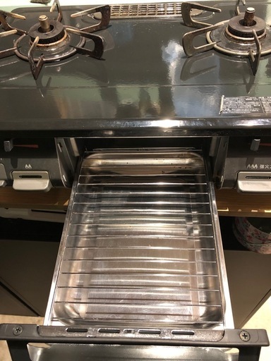Rinnai 2口　ガスコンロ　ガステーブル　2020年製　都市ガス用　KG67BKR 