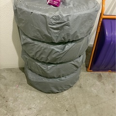 215/60R16 95Q 4本ホイール、ナット付　DUNLOP　WINTAR MAXX WM02の画像