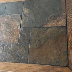 センターテーブル　モザイクストーントップの画像