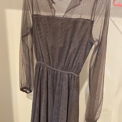 My shawty ブラウンロングドレスの画像