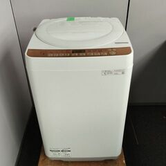 シャープ　全自動洗濯機　ES-T712-T　７K『中古良品、小傷あり』2020年式の画像