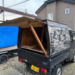 スーパーキャリー荷台の箱の画像